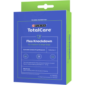 3 PACK OF Total Care Capstar Medium/large Dog 3 pack