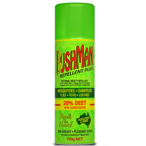 3 PACK OF Bushman Insect Repellent With Sunscreen 150g