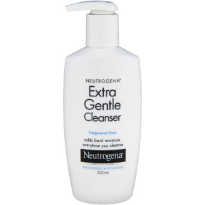 3 PACK OF Neutrogena Facial Cleanser Extra Gentle 200ml