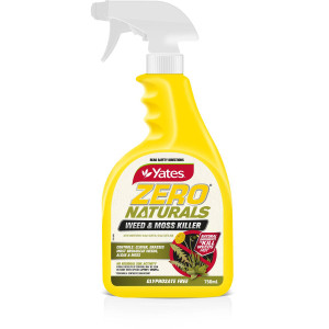 3 PACK OF Yates Zero Natural Weed Killer Ready To Use 750ml