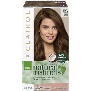 3 PACK OF Clairol Natural Instincts 5g Medium Golden Brown