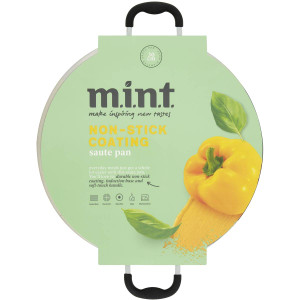 3 PACK OF Mint Non-stick Coating Saute Pan 30cm With Lid