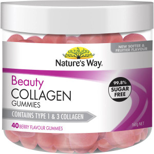 3 PACK OF Nature's Way Beauty Collagen Gummies 40 pack