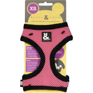 3 PACK OF Rufus & Coco Soft Mesh Harness Xsmall