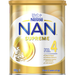 3 PACK OF Nestle Nan Supreme 4 Toddler 12+ Months Milk Formula Powder 800g