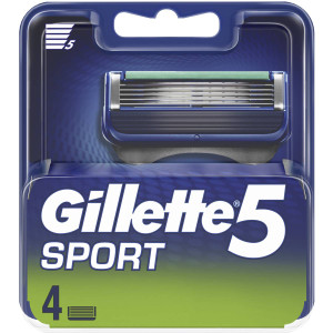 Gillette 5 Sport Blades 4 pack