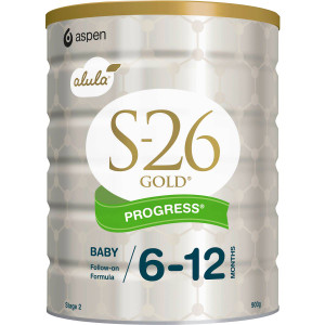 3 PACK OF S-26 Gold Alula Progress 6- 12 Months 900g