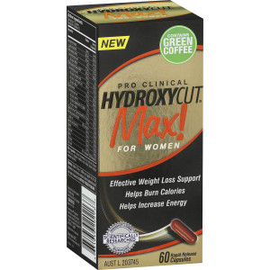 3 PACK OF Muscletech Hydroxycut Max For Women Liquid Capsules 60pk