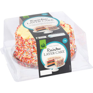 3 PACK OF WW Rainbow Layer Cake 1kg