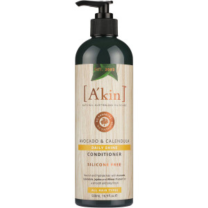 3 PACK OF Akin Avocado & Calendula Daily Shine Conditioner 500ml