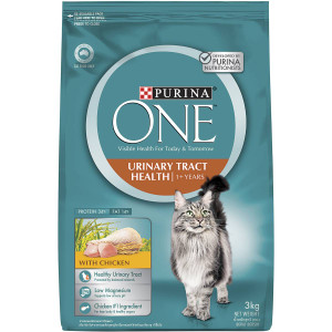 3 PACK OF Purina One Urinary Tract Health 3kg