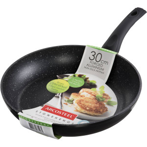 3 PACK OF Arcosteel Stonehenge Cookware Frypan 30cm