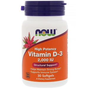 <img alt="Now Foods, Vitamin D-3, High Potency, 2,000 IU, 30 Softgels" title="Now Foods, Vitamin D-3, High Potency, 2,000 IU, 30 Softgels,733739003553"