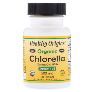 Healthy Origins, Organic Chlorella, 30 Tablets