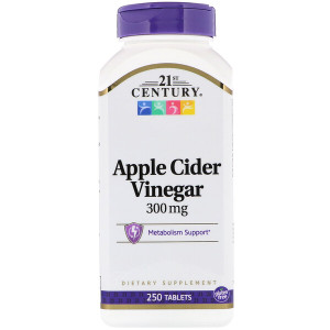 <img alt="21st Century, Apple Cider Vinegar, 300 mg, 250 Tablets" title="21st Century, Apple Cider Vinegar, 300 mg, 250 Tablets,740985228487"
