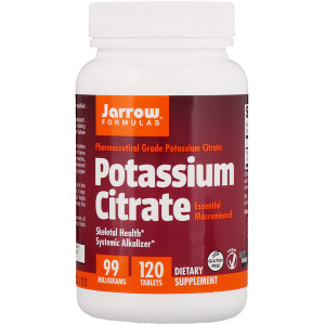 <img alt="Jarrow Formulas, Potassium Citrate, Skeletal Health, 99 mg, 120 Tablets" title="Jarrow Formulas, Potassium Citrate, Skeletal Health, 99 mg, 120 Tablets,790011130147"