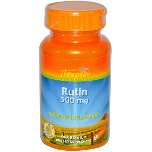 <img alt="Thompson, Rutin, 500 mg, 60 Tablets" title="Thompson, Rutin, 500 mg, 60 Tablets,031315198403"
