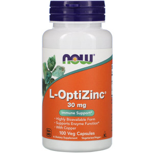 <img alt="Now Foods, L-OptiZinc, 30 mg, 100 Veg Capsules" title="Now Foods, L-OptiZinc, 30 mg, 100 Veg Capsules,733739015105"