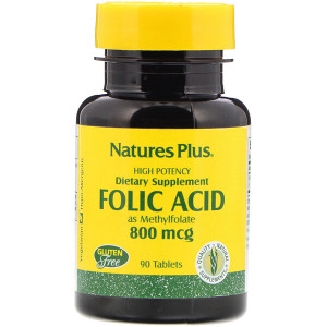 <img alt="Natures Plus, Folic Acid, 800 mcg, 90 Tablets" title="Natures Plus, Folic Acid, 800 mcg, 90 Tablets,097467017900"