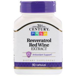 <img alt="21st Century, Resveratrol Red Wine Extract, 90 Capsules" title="21st Century, Resveratrol Red Wine Extract, 90 Capsules,740985272855"