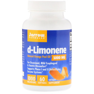 <img alt="Jarrow Formulas, d-Limonene, 1000 mg, 60 Softgels" title="Jarrow Formulas, d-Limonene, 1000 mg, 60 Softgels,790011010395"