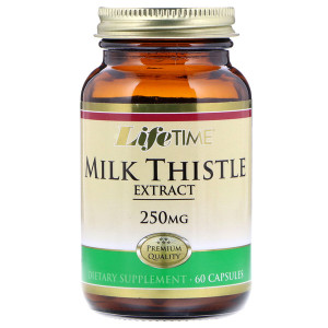 LifeTime Vitamins, Milk Thistle Extract, 250 mg, 60 Capsules
