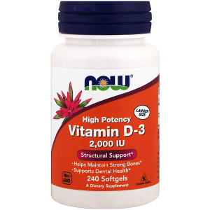 <img alt="Now Foods, Vitamin D-3 High Potency, 2,000 IU, 240 Softgels" title="Now Foods, Vitamin D-3 High Potency, 2,000 IU, 240 Softgels,733739003775"