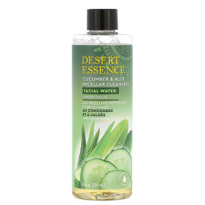 <img alt="Desert Essence, Micellar Cleansing Facial Water, Cucumber & Aloe, 8 oz (237 ml)" title="Desert Essence, Micellar Cleansing Facial Water, Cucumber & Aloe, 8 oz (237 ml),718334332819"