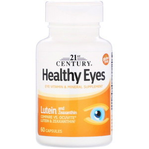 <img alt="21st Century, Healthy Eyes, Lutein & Zeaxanthin, 60 Capsules" title="21st Century, Healthy Eyes, Lutein & Zeaxanthin, 60 Capsules,740985274545"
