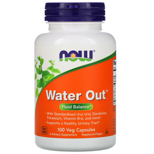 <img alt="Now Foods, Water Out, Fluid Balance, 100 Veggie Caps" title="Now Foods, Water Out, Fluid Balance, 100 Veggie Caps,733739019080"