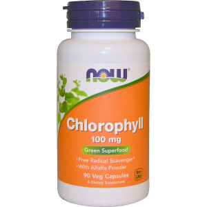 <img alt="Now Foods, Chlorophyll, 100 mg, 90 Veggie Caps" title="Now Foods, Chlorophyll, 100 mg, 90 Veggie Caps,733739026453"