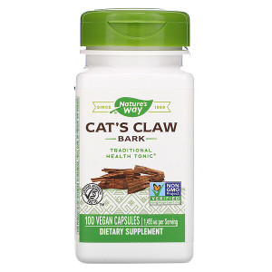 <img alt="Natures Way, Cats Claw Bark, 485 mg, 100 Vegetarian Capsules" title="Natures Way, Cats Claw Bark, 485 mg, 100 Vegetarian Capsules,033674114506"