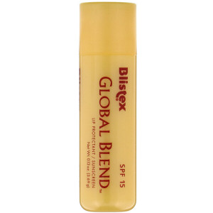 <img alt="Blistex, Global Blend, Lip Protectant/Sunscreen, SPF 15, 0.13 oz (3.69 g)" title="Blistex, Global Blend, Lip Protectant/Sunscreen, SPF 15, 0.13 oz (3.69 g),041388008202"