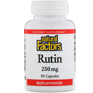 <img alt="Natural Factors, Rutin, 250 mg, 90 Capsules" title="Natural Factors, Rutin, 250 mg, 90 Capsules,068958013916"
