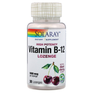<img alt="Solaray, Vitamin B-12, 5000 mcg, 30 Sublingual Lozenges" title="Solaray, Vitamin B-12, 5000 mcg, 30 Sublingual Lozenges,076280043518"
