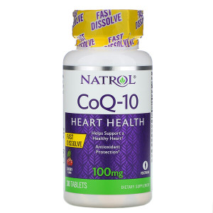 <img alt="Natrol, CoQ-10, Fast Dissolve, Cherry, 100 mg, 30 Tablets" title="Natrol, CoQ-10, Fast Dissolve, Cherry, 100 mg, 30 Tablets,047469063337"