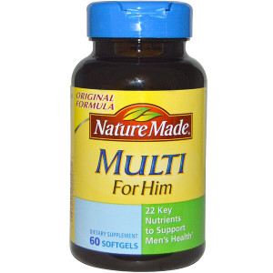 <img alt="Nature Made, Multi For Him, 60 Softgels" title="Nature Made, Multi For Him, 60 Softgels,031604040475"