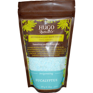 Hugo Naturals, Effervescent Bath Salts, Eucalyptus, 14 oz (397 g)
