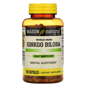 <img alt="Mason Natural, Ginkgo Biloba, 180 Capsules" title="Mason Natural, Ginkgo Biloba, 180 Capsules,311845177377"