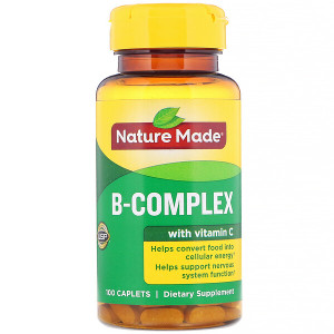 <img alt="Nature Made, B-Complex with Vitamin C, 100 Caplets" title="Nature Made, B-Complex with Vitamin C, 100 Caplets,031604013387"