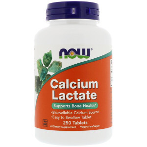<img alt="Now Foods, Calcium Lactate, 250 Tablets" title="Now Foods, Calcium Lactate, 250 Tablets,733739012609"