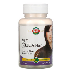 <img alt="KAL, Super Silica Plus, 60 Tablets" title="KAL, Super Silica Plus, 60 Tablets,021245798866"