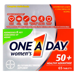 One-A-Day, Womens 50+, Healthy Advantage, 65 Tablets