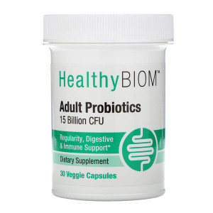 <img alt="HealthyBiom, Adult Probiotics, 15 Billion CFU, 30 Veggie Capsules" title="HealthyBiom, Adult Probiotics, 15 Billion CFU, 30 Veggie Capsules,898220015818"
