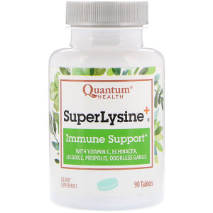 <img alt="Quantum Health, Super Lysine+, Immune Support, 90 Tablets" title="Quantum Health, Super Lysine+, Immune Support, 90 Tablets,046985001106"