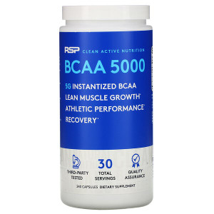 <img alt="RSP Nutrition, BCAA 5000, 5,000 mg, 240 Capsules" title="RSP Nutrition, BCAA 5000, 5,000 mg, 240 Capsules,858491007257"