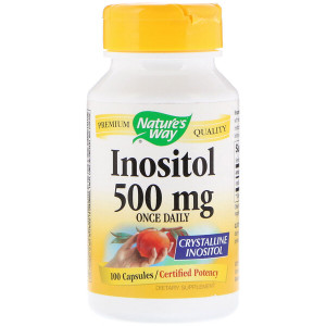 <img alt="Natures Way, Inositol, Once Daily, 500 mg, 100 Capsules" title="Natures Way, Inositol, Once Daily, 500 mg, 100 Capsules,033674404614"