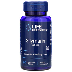 <img alt="Life Extension, Silymarin, 100 mg, 90 Vegetarian Capsules" title="Life Extension, Silymarin, 100 mg, 90 Vegetarian Capsules,737870188490"