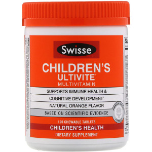 <img alt="Swisse, Childrens Ultivite Multivitamin, Natural Orange Flavor, 120 Chewable Tablets" title="Swisse, Childrens Ultivite Multivitamin, Natural Orange Flavor, 120 Chewable Tablets,850000148260"