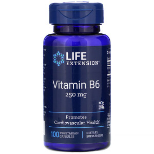 <img alt="Life Extension, Vitamin B6, 250 mg, 100 Vegetarian Capsules" title="Life Extension, Vitamin B6, 250 mg, 100 Vegetarian Capsules,737870153511"